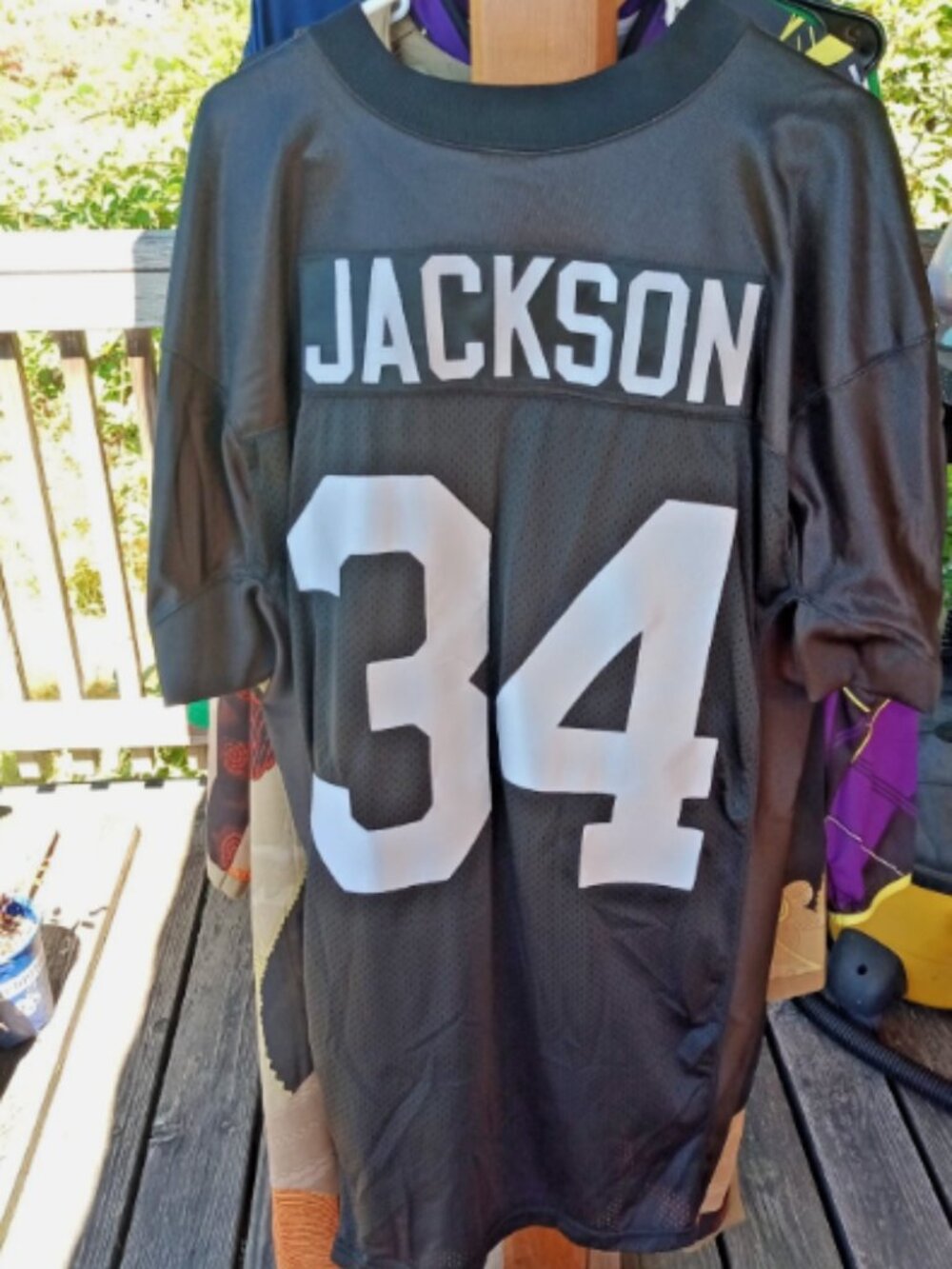(XL)pro cut stitched Bo Jackson Los Angeles Raiders NFL jersey